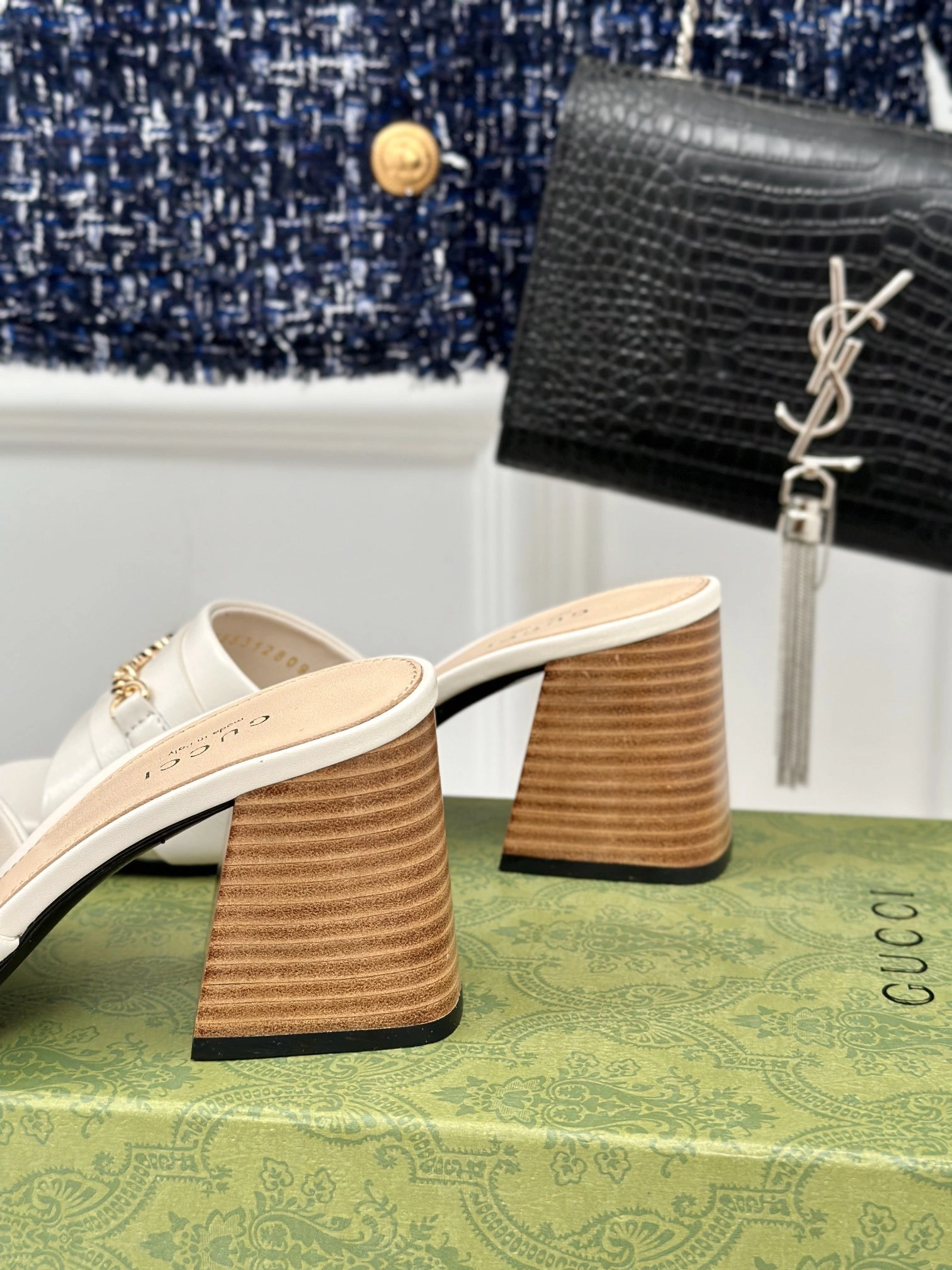 COCO-- 6u33i 786595 AABOC 9540 Calfskin sheepskin Heel height：7.5CM item:D-X187H2821